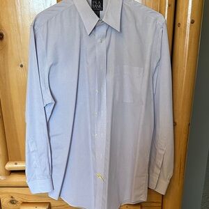 Jos. A. Bank Classic Purple Check Men's Dress Shirt